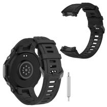 Pulseira encaixe exclusivo para Amazfit T-Rex 3 - A2322 2024 Cor escolhida:Preto