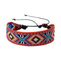 Pulseira Envolvente Colorida Boêmia Feita À Mão Para Mulheres E Homens Joia Étnica Gótica Presente