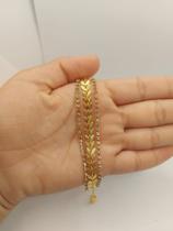 Pulseira Escama com Pedraria Pulseira Escama com Pedraria