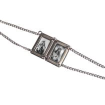 Pulseira Escapulário de Inox Mod. 1