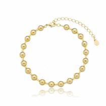 Pulseira Esferas Luxuosas - Banhada em ouro 18k Pulseira Esferas Luxuosas - Banhada em ouro 18k