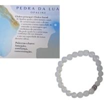 Pulseira Espiritual Pedra da Lua Intuição Feminilidade Equilíbrio Emocional