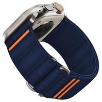 Pulseira esportiva Apple Watch Suitisbest Ultra 49 mm azul meia-noite