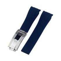 Pulseira Esportiva De Fluororubber De 20mm 21mm Para Rolex Submariner DAYTONA GMT Yacht-Master,