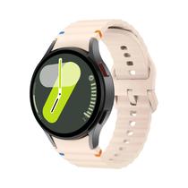 Pulseira Esportiva De Silicone 40mm 44mm Para Samsung Galaxy Watch 7 FE 5 pro 6 4 Classic