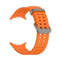 Pulseira Esportiva De Silicone De 47mm Para Samsung Galaxy Watch Ultra 7 Com Fecho Magnético