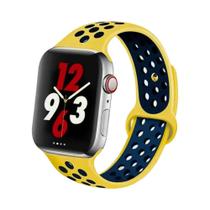 Pulseira Esportiva De Silicone Para Apple Watch 45mm 49mm 44mm 40mm 41mm 42mm 46mm iWatch Ultra