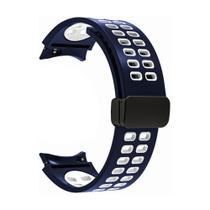 Pulseira Esportiva Fecho Magnetico Preto compativel com Samsung Galaxy Watch 5 e Samsung Galaxy Watch 4