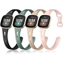 Pulseira esportiva fina de reposição Ouwegaga para Fitbit Sense 2/Sense/Versa 4/Versa 3 Pulseira esportiva fina de reposição Ouwegaga para Fitbit Sense 2/Sense/Versa 4/Versa 3