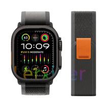 Pulseira Esportiva Trail Loop Para Apple Watch Ultra 3 2 De 49mm 46mm 45mm 44mm, Compatível Com
