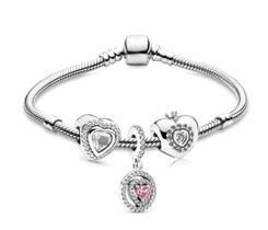 Pulseira Estilo Pandora com Berloques - JMH Sets