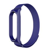 Pulseira Extra Metal Milanes Regulável Compatível com Mi Band 7 - FIT IT