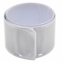 Pulseira Faixa Refletiva Sinalizadora Braço Perna - cinza fluorescente