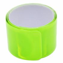 Pulseira Faixa Refletiva Sinalizadora Braço Perna Cor Verde fluorescente