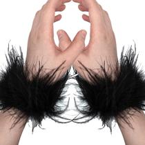 Pulseira Feather Slap Bracelet Pulseira de pulso e tornozelo para mulheres