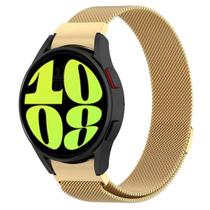 Pulseira Fecho Imã Encaixe Curvo Para Galaxy Watch6 44Mm