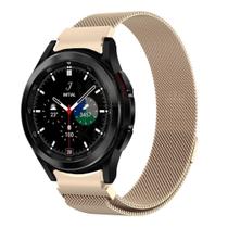 Pulseira Fecho Imã encaixe curvo Para Watch4 Classic 46mm