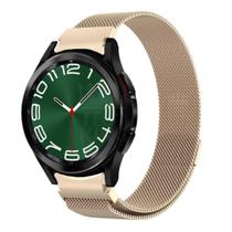 Pulseira Fecho Imã encaixe curvo Para Watch6 Classic 47mm
