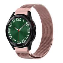 Pulseira Fecho Imã Encaixe Curvo Para Watch6 Classic 47Mm