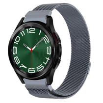 Pulseira Fecho Imã Encaixe Curvo Para Watch6 Classic 47Mm