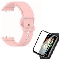 Pulseira Fecho Para Samsung Fit3 + Película Protetora