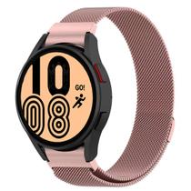 Pulseira Fecho Redge Metálica Para Samsung Watch4 44mm