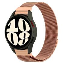 Pulseira Fecho Redge Metálica Para Samsung Watch6 40Mm