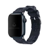Pulseira Fecho Single Tour Silicone Compatível com Apple Watch