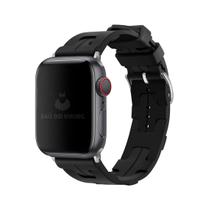 Pulseira Fecho Single Tour Silicone Compatível com Apple Watch