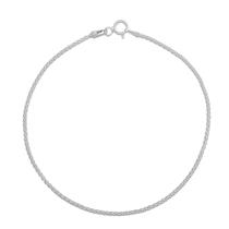 Pulseira Feminina 18cm Pipoca De Prata 925 Maciça