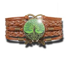 Pulseira Feminina Árvore da Vida Ajustável Pulseira Feminina Árvore da Vida Ajustável