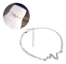 Pulseira Feminina Batimento Coração Amor Exclusivo Pulseira Feminina Batimento Coração Amor Exclusivo