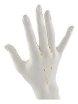 Pulseira Feminina Bolinhas 18 Cm 4.0 Ouro 18k Certificado