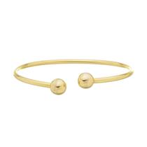 Pulseira Feminina Bracelete De Ouro 18k Modelo Prego Bola Pulseira Feminina Bracelete De Ouro 18k Modelo Prego Bola