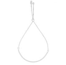 Pulseira Feminina Bracelete Riviera Pedras Cravejadas Em Prata 925 Pulseira Feminina Bracelete Riviera Pedras Cravejadas Em Prata 925