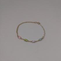 Pulseira Feminina Com Pastilhas E Pedras Tendência Pulseira Feminina Com Pastilhas E Pedras Tendência