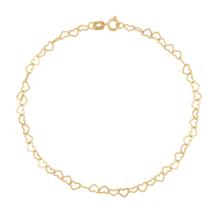 Pulseira Feminina Coração Em Ouro 18k Maciça