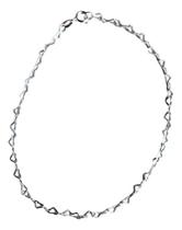 Pulseira Feminina Coração Prata 925 Legítima Pulseira Feminina Coração Prata 925 Legítima
