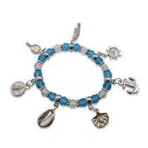 Pulseira Feminina de Iemanjá Rainha do Mar Orixá Ajustável Pulseira Feminina de Iemanjá Rainha do Mar Orixá Ajustável