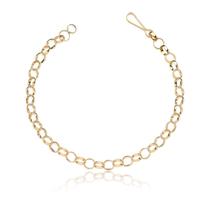 Pulseira Feminina De Ouro Puro 18k Portuguesa 20 Cm