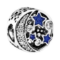 Pulseira Feminina De Prata Esterlina 925 Astronauta Avião Passaporte Mapa Charme Joias Faça Você