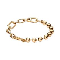 Pulseira Feminina De Prata Esterlina 925 Com Pingente De Coração E Flecha, Joia DIY Compatível Com