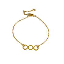 Pulseira Feminina Elara Banhada a Ouro 18k - Semijoia - 19 cm + Extensor 5,5 cm - Ciela Pulseira Feminina Elara Banhada a Ouro 18k - Semijoia - 19 cm + Extensor 5,5 cm - Ciela