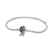 Pulseira Feminina Elegante De Prata Esterlina S925 Aranha Homem Cobra Osso Para Pandora