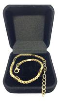Pulseira Feminina Elo Turco 3mm Moedas Antigas Premium