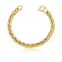 Pulseira Feminina em Ouro 18K Palmeira Média