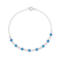 Pulseira Feminina Em Prata E Zircônias ul Royal Pu7808-19 Pulseira Feminina Em Prata E Zircônias ul Royal Pu7808-19