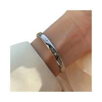 Pulseira Feminina Lisa E Brilhante Com Estrela, Pulseira Clássica Retrô, Joia Para Presente De Festa