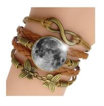 Pulseira Feminina Lua Ajustável