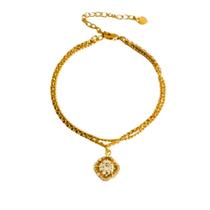 Pulseira Feminina Lumi Banhada a Ouro 18k de 16 cm com Extensor de 5 cm Semijoia Ciela Pulseira Feminina Lumi Banhada a Ouro 18k de 16 cm com Extensor de 5 cm Semijoia Ciela